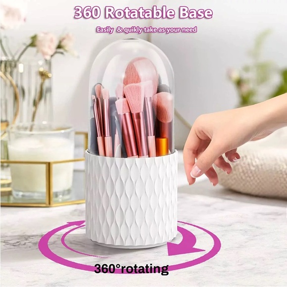 360° Rotating Makeup Organizer - Picture 2 of 7